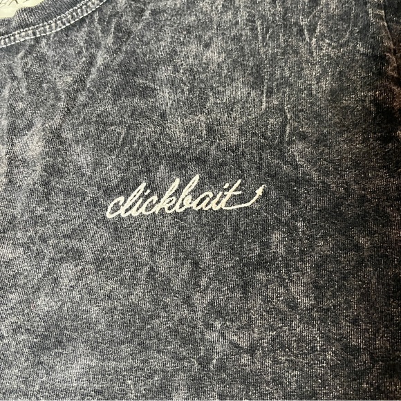 David Dobrik by Fanjoy.co Clickbait Mr Beast Gray Tee Size Small - Picture 2 of 5